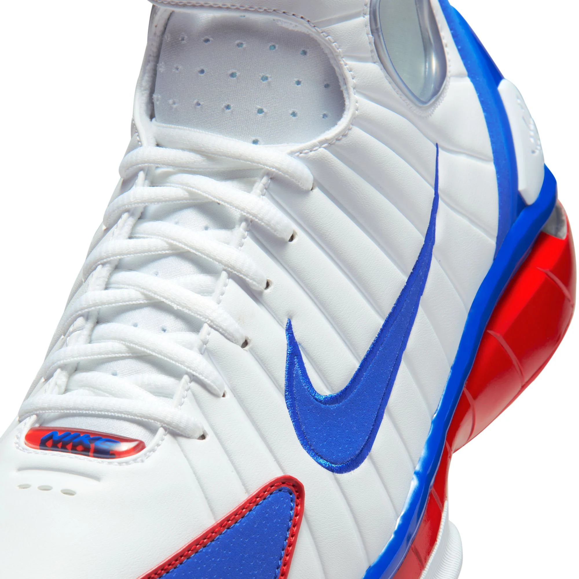 Nike "Air Zoom Huarache 2K4 All-Star" Mens -  White / Varsity Royal - Image 6