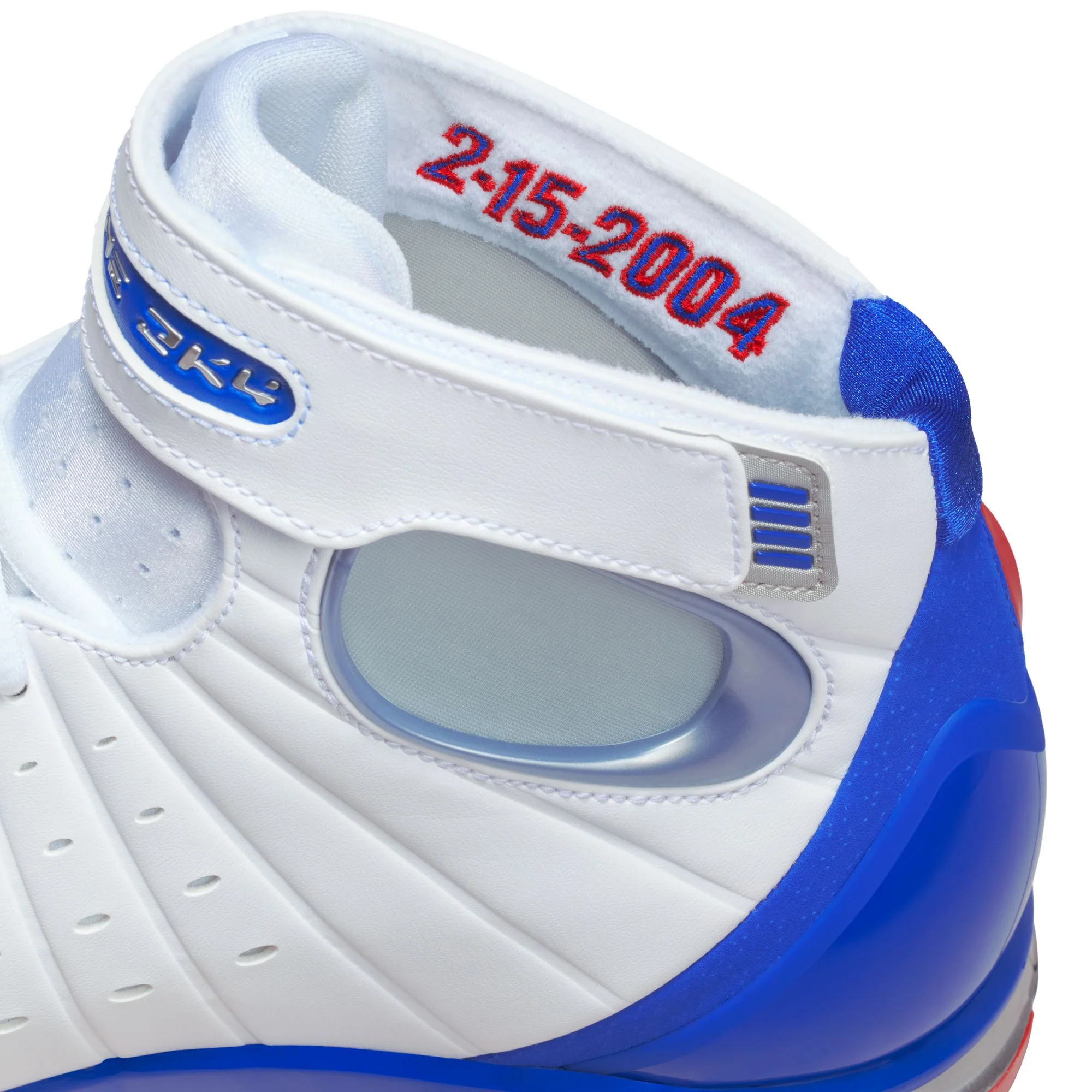 Nike "Air Zoom Huarache 2K4 All-Star" Mens -  White / Varsity Royal - Image 8