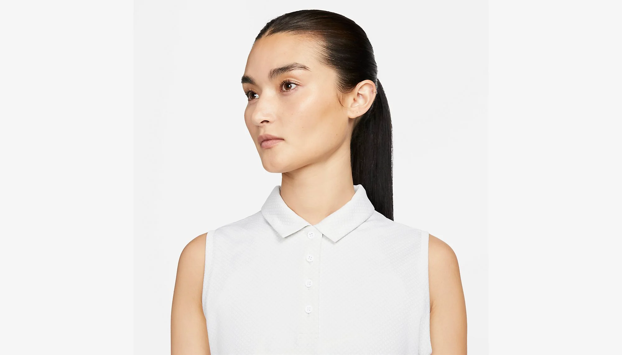 Nike  "Dri-FIT Victory Golf Polo" W - White / Photon Dust - Image 3
