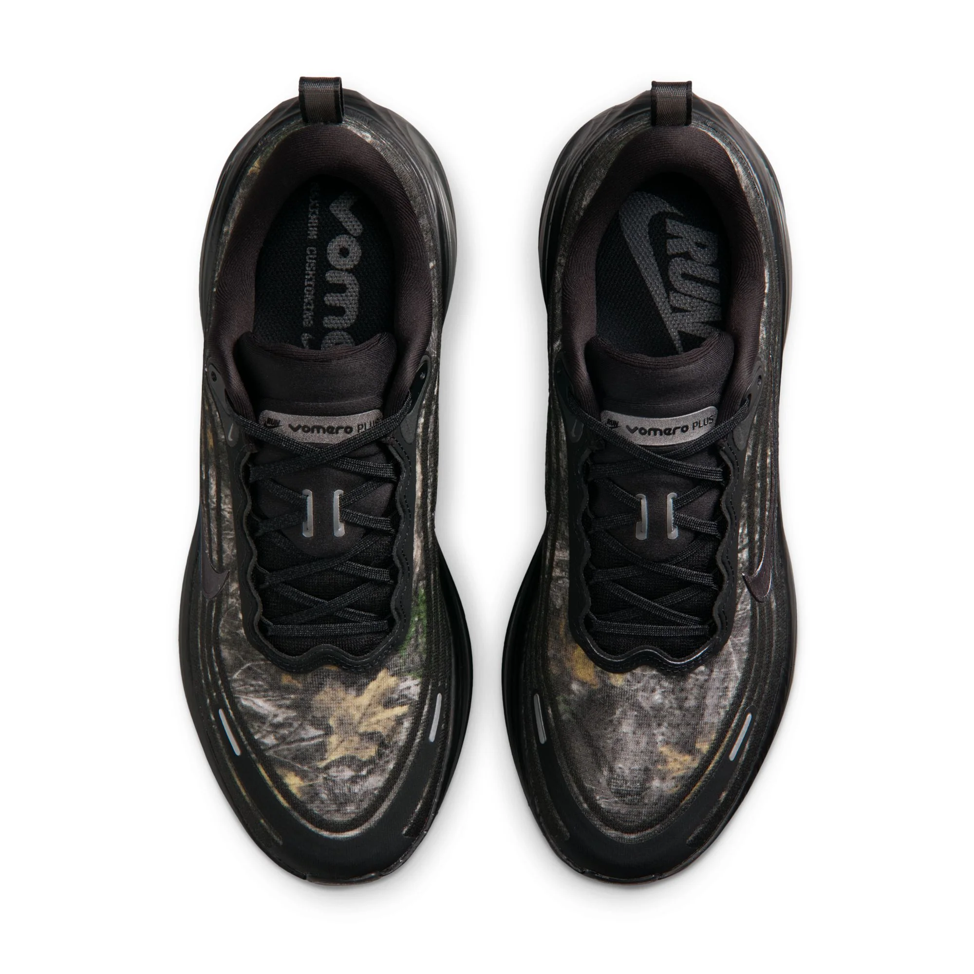 Nike "Vomero Plus CM" Mens - Black / Metallic Dark Grey - Image 3